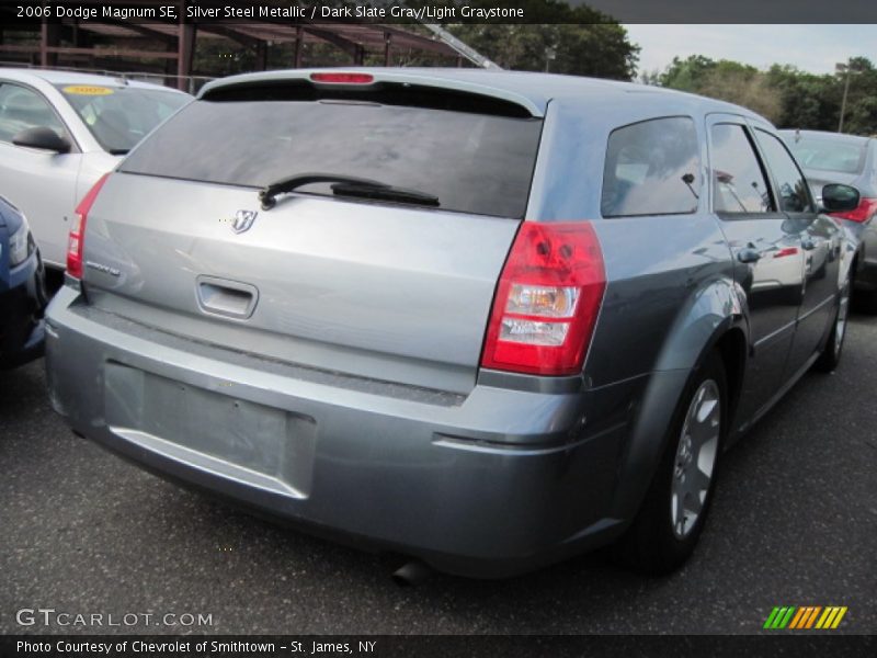 Silver Steel Metallic / Dark Slate Gray/Light Graystone 2006 Dodge Magnum SE