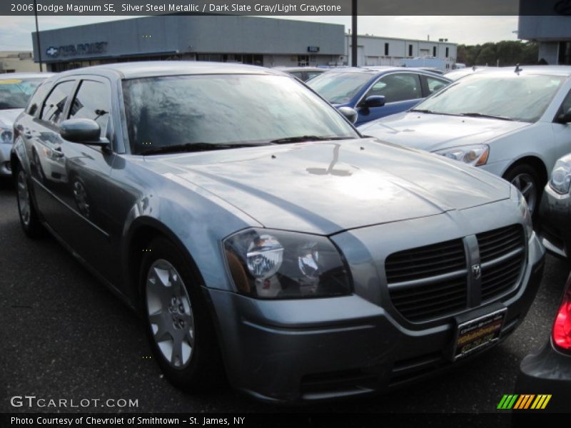 Silver Steel Metallic / Dark Slate Gray/Light Graystone 2006 Dodge Magnum SE