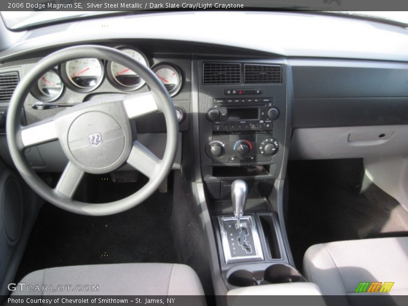 Silver Steel Metallic / Dark Slate Gray/Light Graystone 2006 Dodge Magnum SE