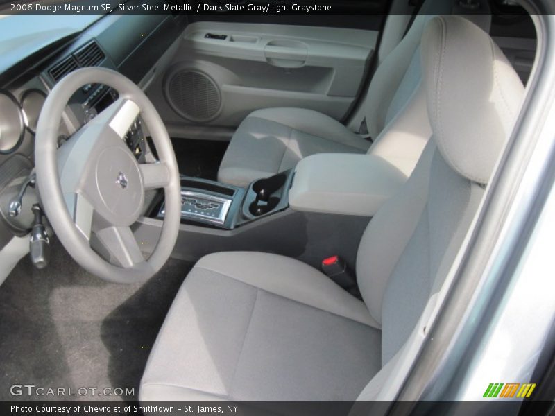 Silver Steel Metallic / Dark Slate Gray/Light Graystone 2006 Dodge Magnum SE