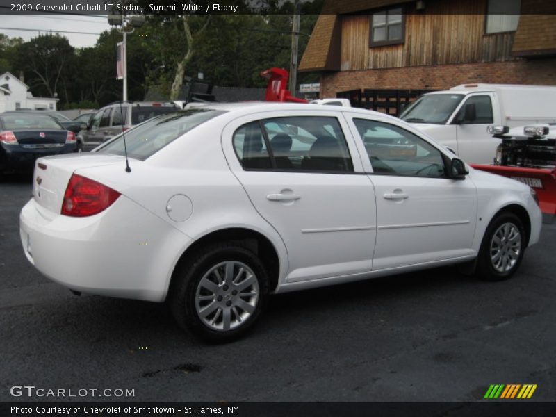 Summit White / Ebony 2009 Chevrolet Cobalt LT Sedan