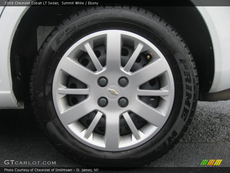 Summit White / Ebony 2009 Chevrolet Cobalt LT Sedan