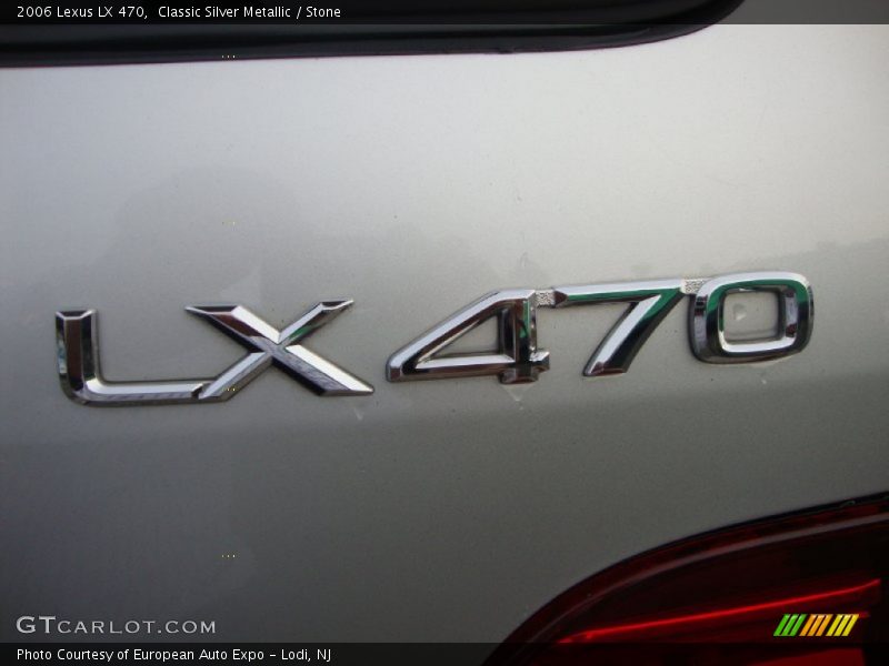 Classic Silver Metallic / Stone 2006 Lexus LX 470
