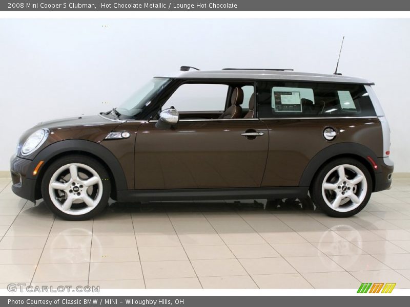  2008 Cooper S Clubman Hot Chocolate Metallic