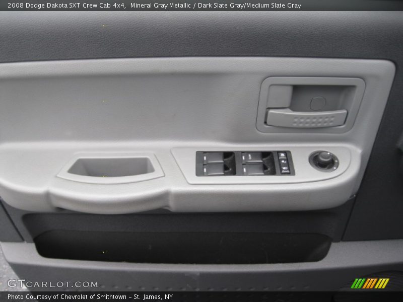 Mineral Gray Metallic / Dark Slate Gray/Medium Slate Gray 2008 Dodge Dakota SXT Crew Cab 4x4