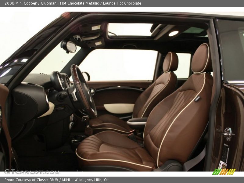  2008 Cooper S Clubman Lounge Hot Chocolate Interior