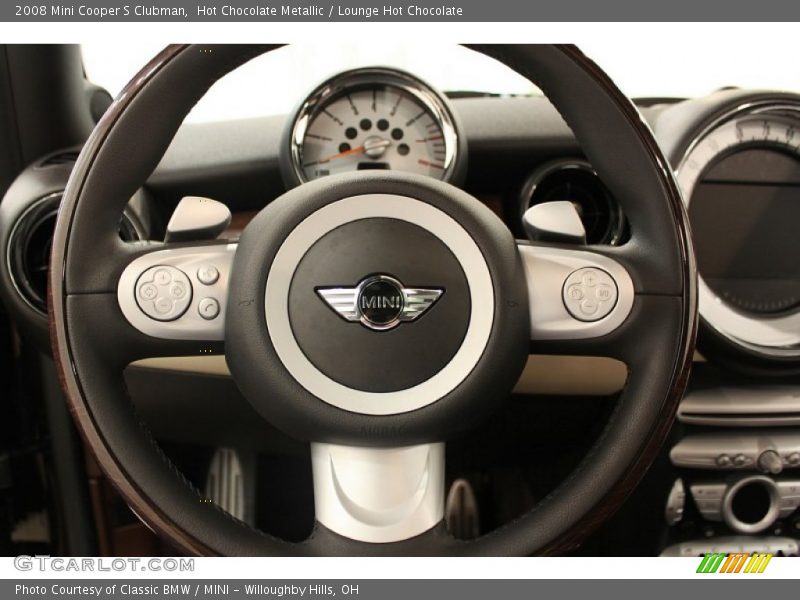  2008 Cooper S Clubman Steering Wheel