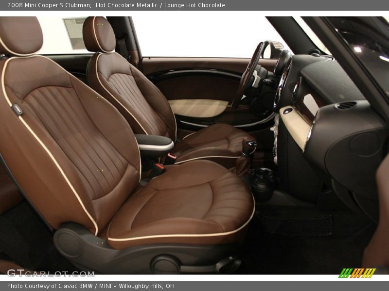  2008 Cooper S Clubman Lounge Hot Chocolate Interior