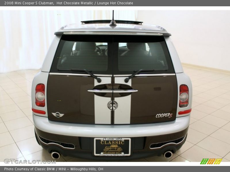 Hot Chocolate Metallic / Lounge Hot Chocolate 2008 Mini Cooper S Clubman