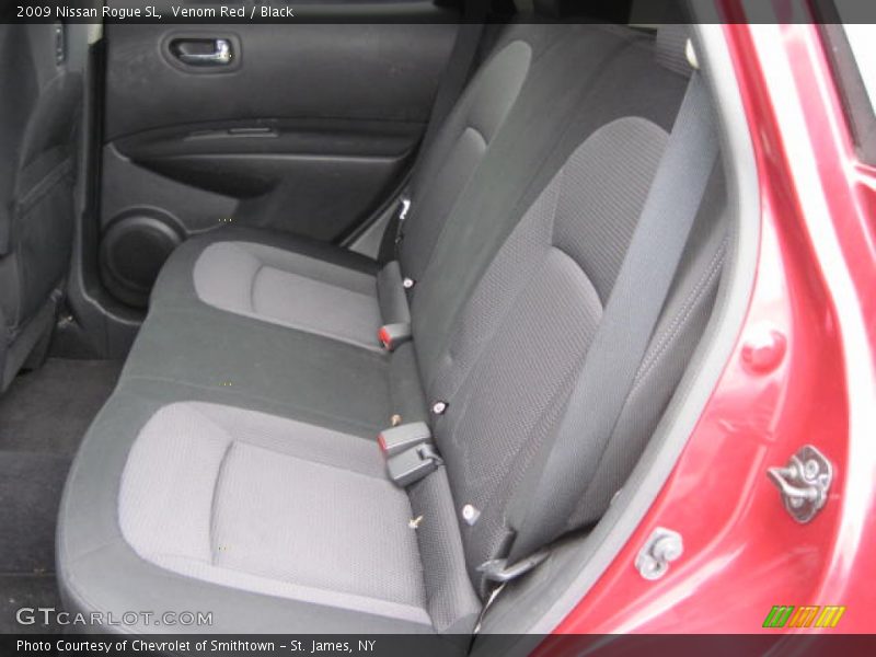 Venom Red / Black 2009 Nissan Rogue SL