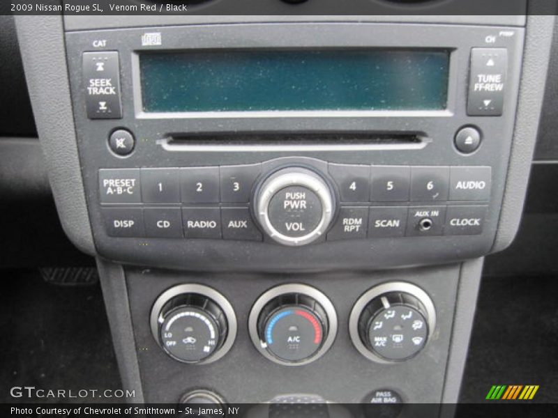Venom Red / Black 2009 Nissan Rogue SL