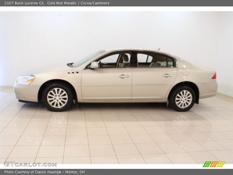 Gold Mist Metallic / Cocoa/Cashmere 2007 Buick Lucerne CX