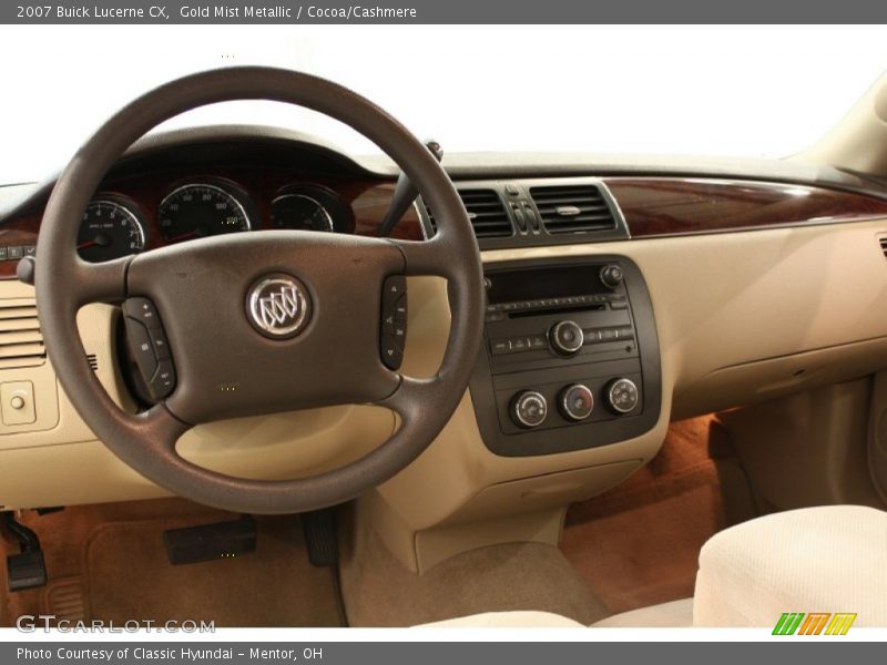 Gold Mist Metallic / Cocoa/Cashmere 2007 Buick Lucerne CX