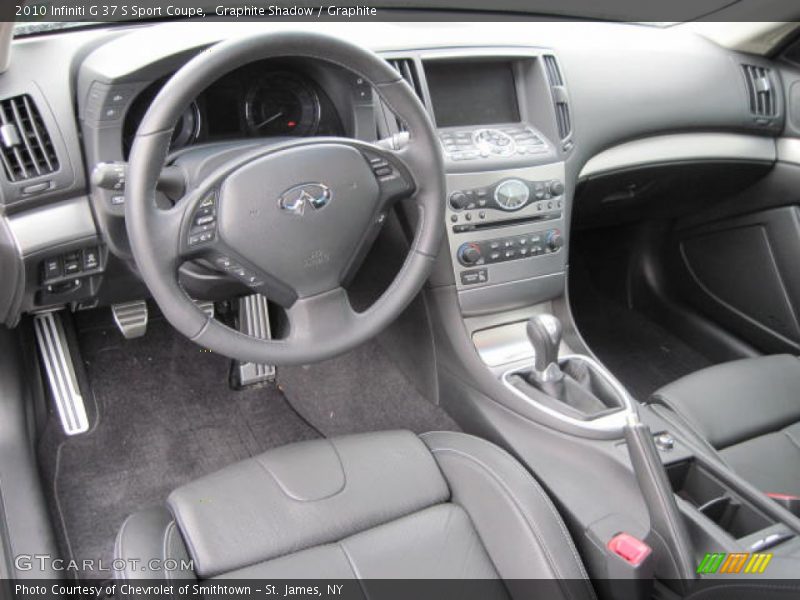 Graphite Shadow / Graphite 2010 Infiniti G 37 S Sport Coupe