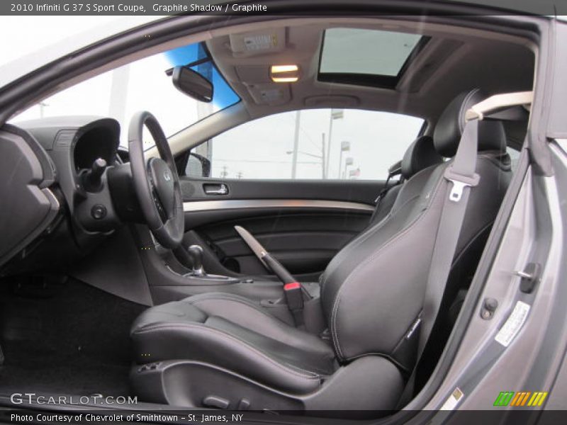 Graphite Shadow / Graphite 2010 Infiniti G 37 S Sport Coupe