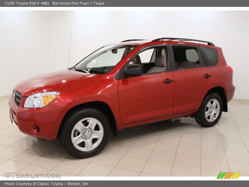 2008 RAV4 4WD Barcelona Red Pearl