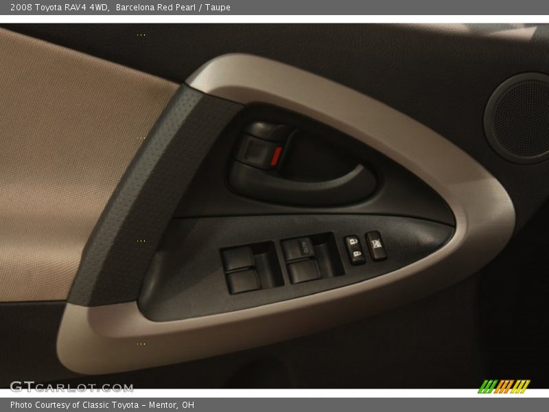 Barcelona Red Pearl / Taupe 2008 Toyota RAV4 4WD