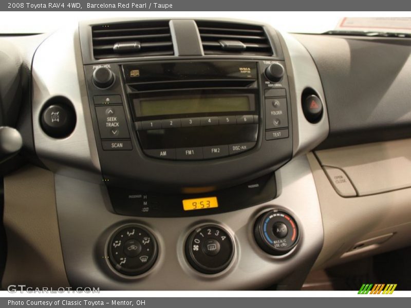Barcelona Red Pearl / Taupe 2008 Toyota RAV4 4WD