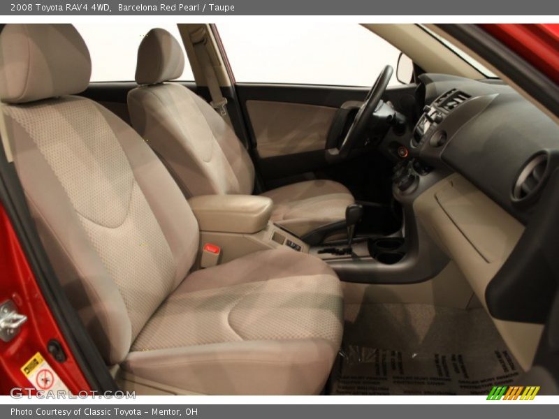 Barcelona Red Pearl / Taupe 2008 Toyota RAV4 4WD