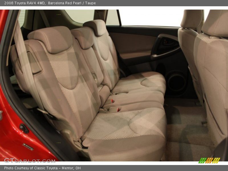 Barcelona Red Pearl / Taupe 2008 Toyota RAV4 4WD