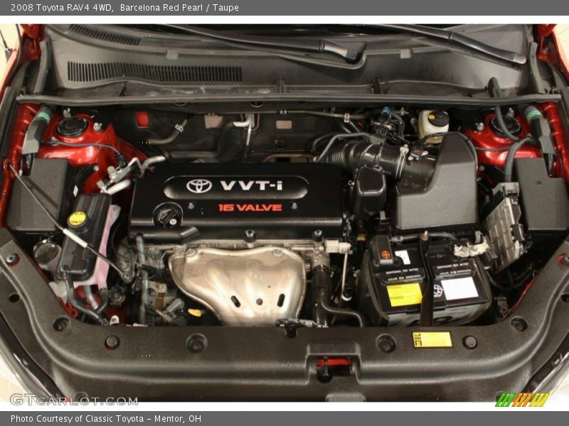 Barcelona Red Pearl / Taupe 2008 Toyota RAV4 4WD