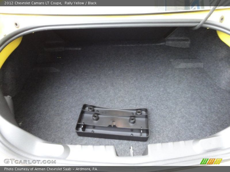 2012 Camaro LT Coupe Trunk