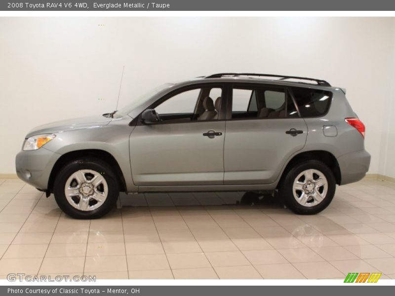 Everglade Metallic / Taupe 2008 Toyota RAV4 V6 4WD