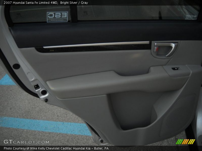 Bright Silver / Gray 2007 Hyundai Santa Fe Limited 4WD