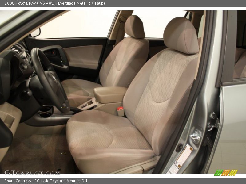 Everglade Metallic / Taupe 2008 Toyota RAV4 V6 4WD