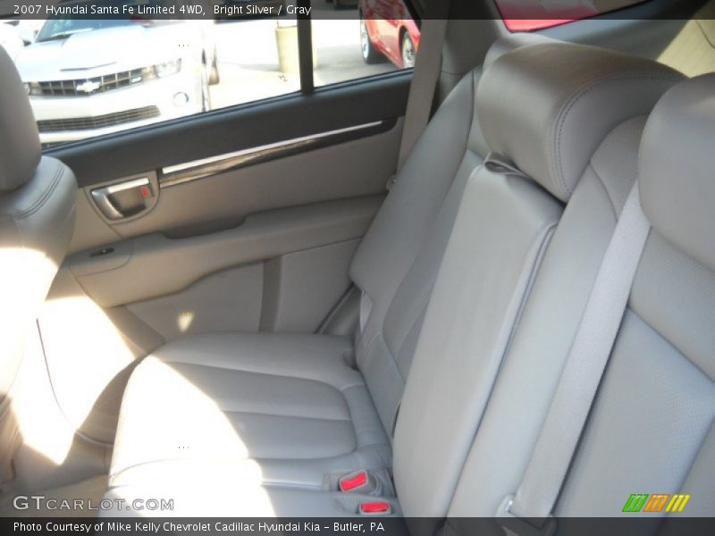 Bright Silver / Gray 2007 Hyundai Santa Fe Limited 4WD