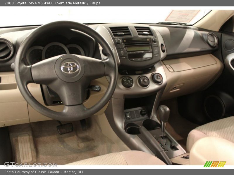 Everglade Metallic / Taupe 2008 Toyota RAV4 V6 4WD