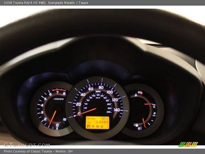 Everglade Metallic / Taupe 2008 Toyota RAV4 V6 4WD
