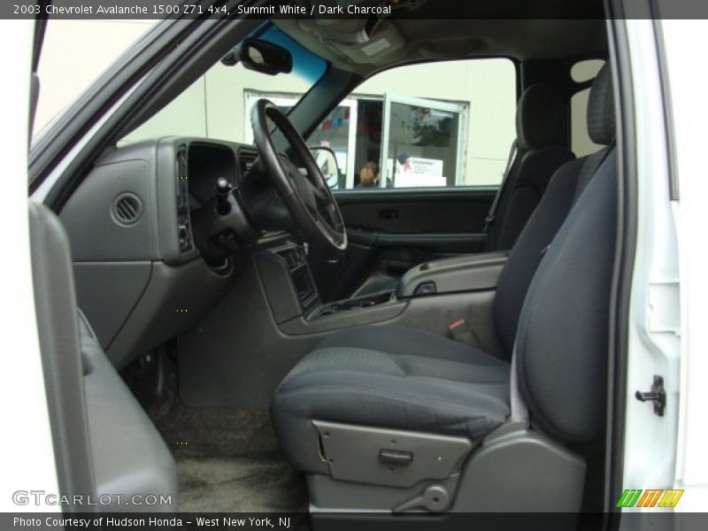 Summit White / Dark Charcoal 2003 Chevrolet Avalanche 1500 Z71 4x4