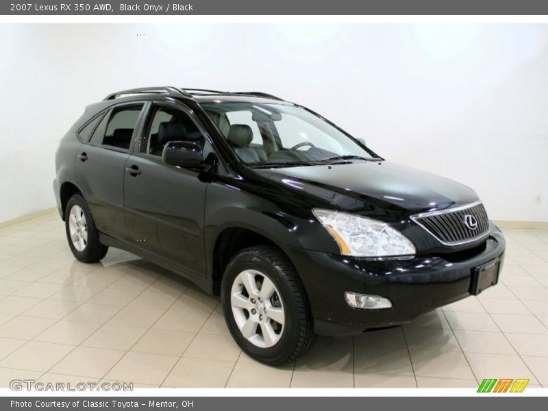 Black Onyx / Black 2007 Lexus RX 350 AWD