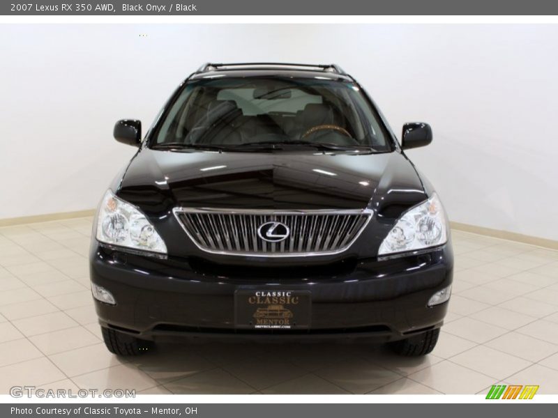 Black Onyx / Black 2007 Lexus RX 350 AWD