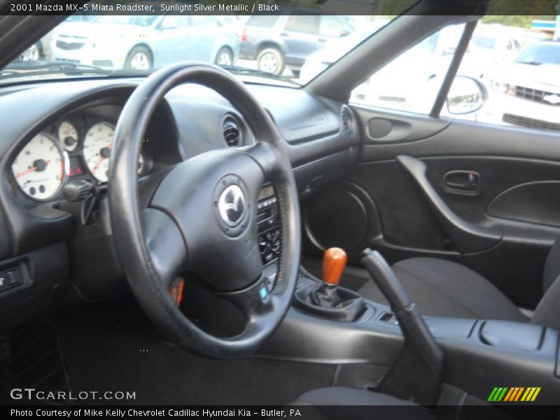  2001 MX-5 Miata Roadster Black Interior