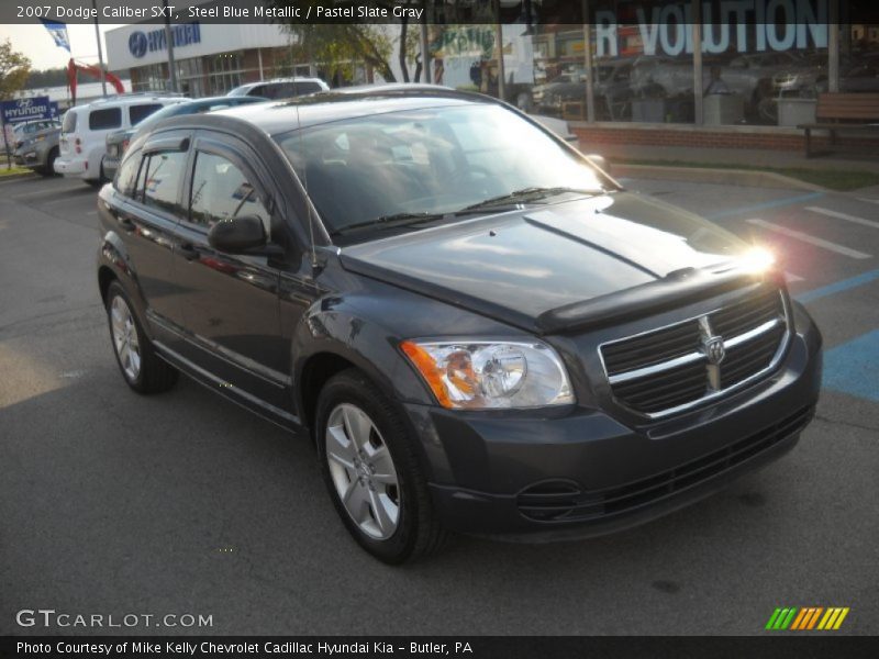 Steel Blue Metallic / Pastel Slate Gray 2007 Dodge Caliber SXT