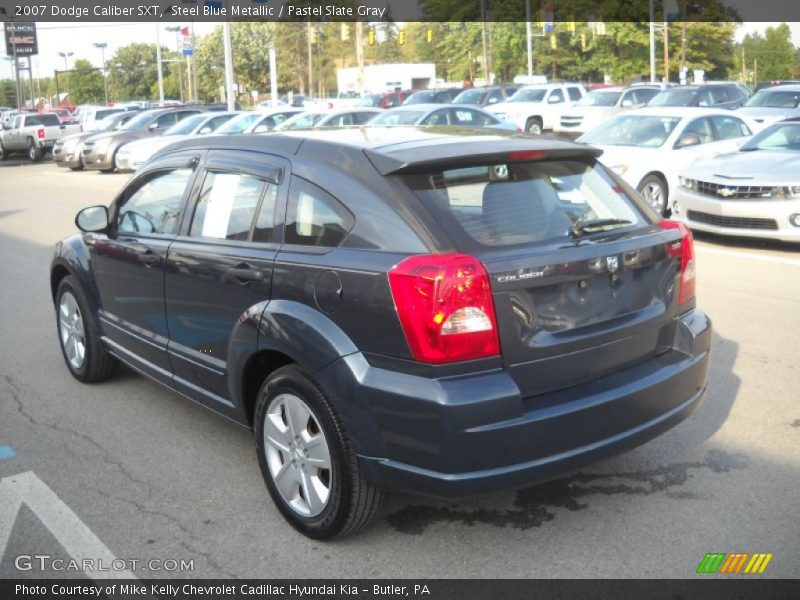 Steel Blue Metallic / Pastel Slate Gray 2007 Dodge Caliber SXT