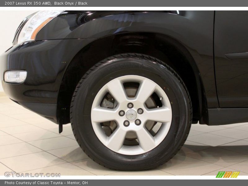 Black Onyx / Black 2007 Lexus RX 350 AWD