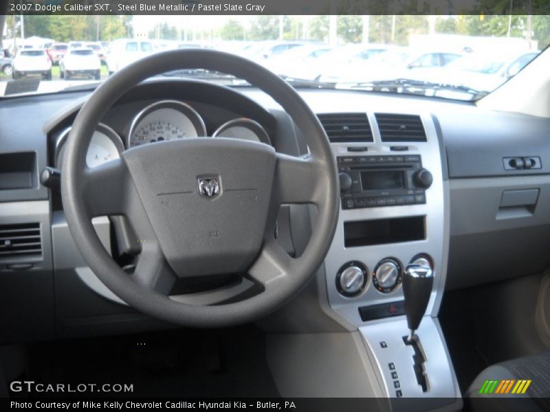 Steel Blue Metallic / Pastel Slate Gray 2007 Dodge Caliber SXT