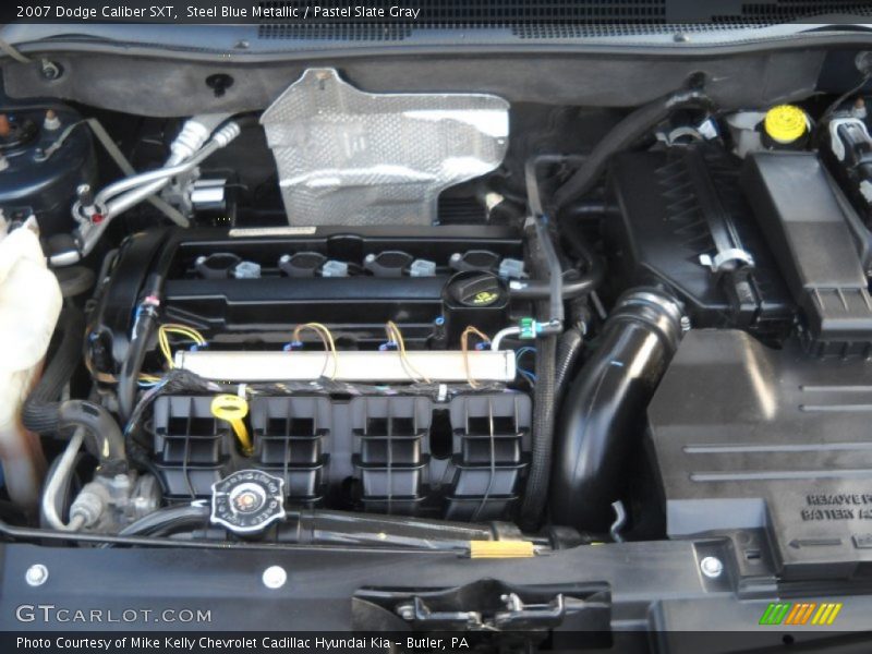 Steel Blue Metallic / Pastel Slate Gray 2007 Dodge Caliber SXT