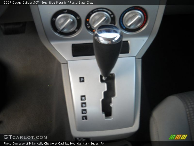 Steel Blue Metallic / Pastel Slate Gray 2007 Dodge Caliber SXT