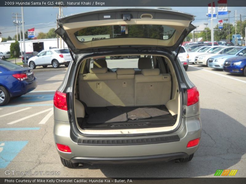 Natural Khaki / Beige 2009 Hyundai Santa Fe GLS 4WD