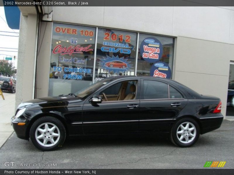 Black / Java 2002 Mercedes-Benz C 320 Sedan