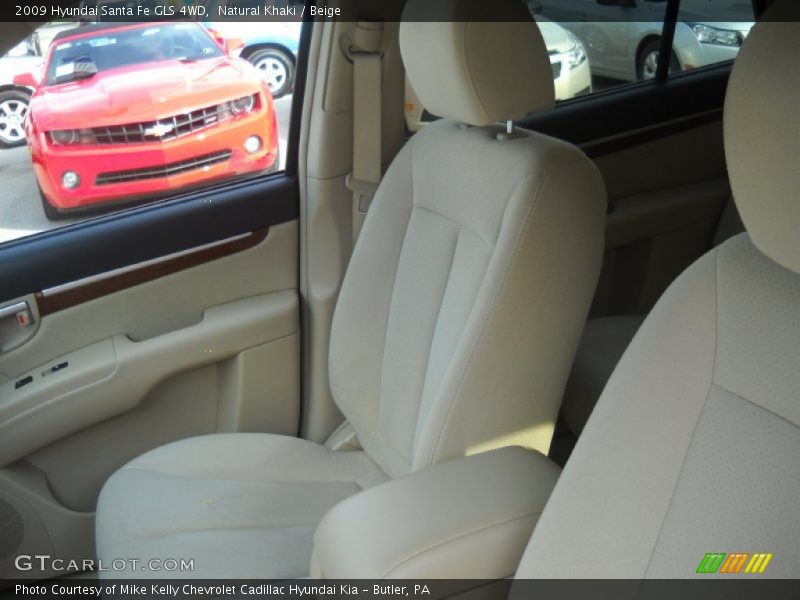 Natural Khaki / Beige 2009 Hyundai Santa Fe GLS 4WD