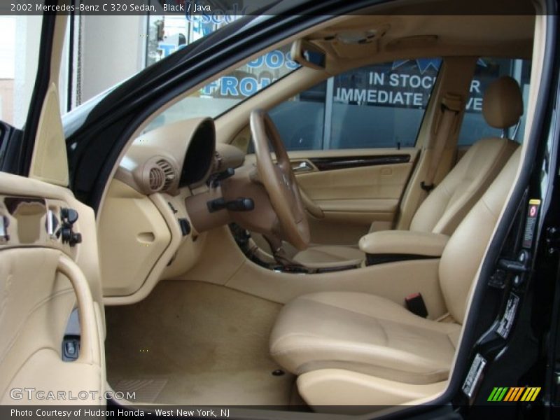  2002 C 320 Sedan Java Interior