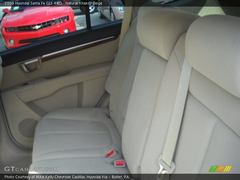 Natural Khaki / Beige 2009 Hyundai Santa Fe GLS 4WD