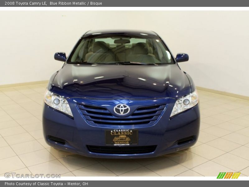 Blue Ribbon Metallic / Bisque 2008 Toyota Camry LE
