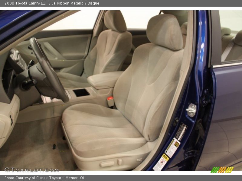 Blue Ribbon Metallic / Bisque 2008 Toyota Camry LE