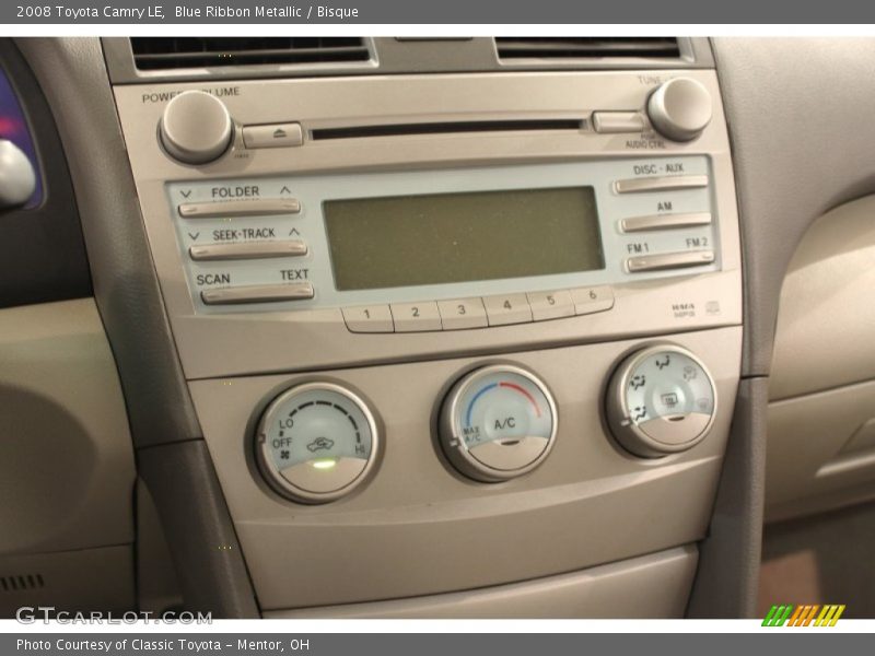 Blue Ribbon Metallic / Bisque 2008 Toyota Camry LE